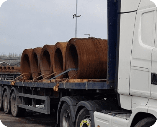 Transporte de materiais elétricos
